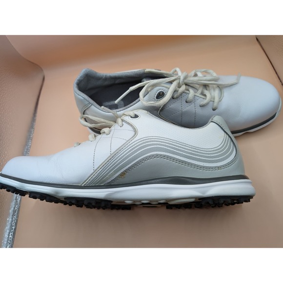 FootJoy Pro SL Golf Shoes Mens Size US 7 White/Grey - Picture 4 of 6
